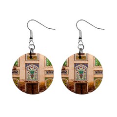 Mosque Mini Button Earrings by artworkshop