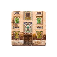 Mosque Square Magnet by artworkshop