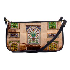 Mosque Shoulder Clutch Bag by artworkshop