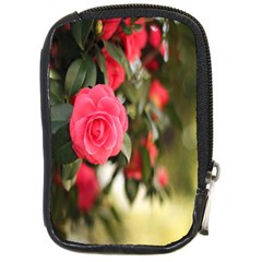 Flower Compact Camera Leather Case by artworkshop