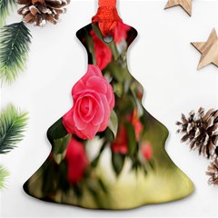 Flower Christmas Tree Ornament (two Sides) by artworkshop