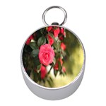 Flower Mini Silver Compasses Front