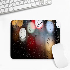 Rain On Window Small Mousepad by artworkshop