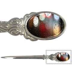 Rain On Window Letter Opener by artworkshop