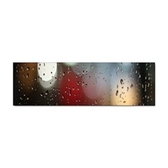 Rain On Window Sticker (bumper) by artworkshop