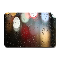 Rain On Window Plate Mats by artworkshop