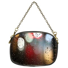 Rain On Window Chain Purse (two Sides) by artworkshop