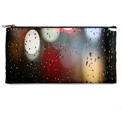 Rain On Window Pencil Case by artworkshop