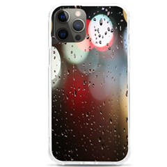 Rain On Window Iphone 12 Pro Max Tpu Uv Print Case by artworkshop