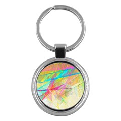 Abstract-14 Key Chain (round) by nateshop