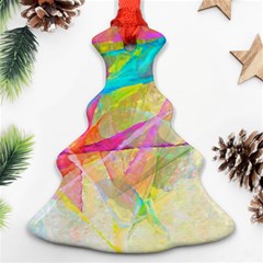 Abstract-14 Christmas Tree Ornament (two Sides)