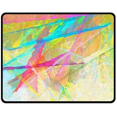 Abstract-14 Fleece Blanket (medium) by nateshop