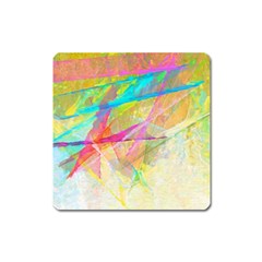 Abstract-14 Square Magnet by nateshop