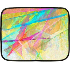 Abstract-14 Fleece Blanket (mini) by nateshop