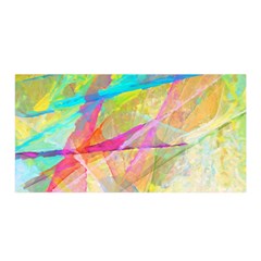 Abstract-14 Satin Wrap 35  X 70  by nateshop