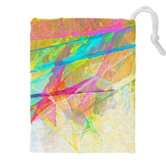 Abstract-14 Drawstring Pouch (5xl) by nateshop