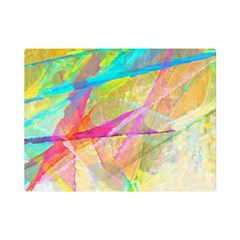 Abstract-14 One Side Premium Plush Fleece Blanket (mini) by nateshop