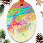 Abstract-14 Ornament (Oval) Front