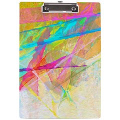 Abstract-14 A4 Acrylic Clipboard