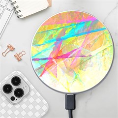 Abstract-14 Wireless Fast Charger(white)