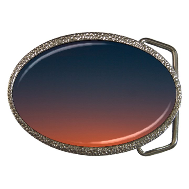 Sky gradient Belt Buckles