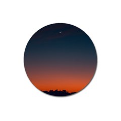 Sky Gradient Magnet 3  (round) by artworkshop