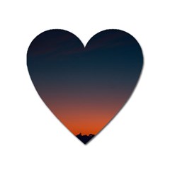 Sky Gradient Heart Magnet