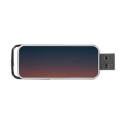 Sky Gradient Portable Usb Flash (one Side) by artworkshop