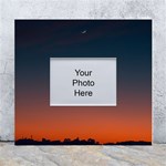 Sky gradient White Wall Photo Frame 5  x 7  Front