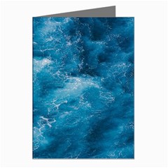 Blue Water Speech Therapy Greeting Cards (pkg Of 8) by artworkshop