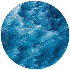 Blue Water Speech Therapy Wooden Puzzle Round