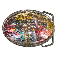 Water Droplets Belt Buckles by artworkshop