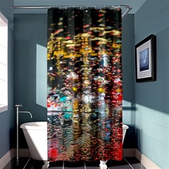 Water Droplets Shower Curtain 36  X 72  (stall)  by artworkshop