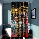 Water Droplets Shower Curtain 36  x 72  (Stall)  Curtain(36 X72 ) - 33.26 x66.24  Curtain(36 X72 )