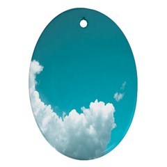 Clouds Hd Wallpaper Ornament (oval) by artworkshop