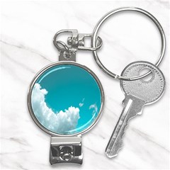 Clouds Hd Wallpaper Nail Clippers Key Chain by artworkshop