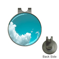 Clouds Hd Wallpaper Hat Clips With Golf Markers by artworkshop