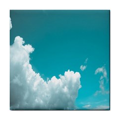 Clouds Hd Wallpaper Tile Coaster by artworkshop