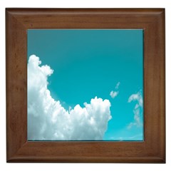 Clouds Hd Wallpaper Framed Tile by artworkshop