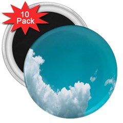 Clouds Hd Wallpaper 3  Magnets (10 Pack)  by artworkshop