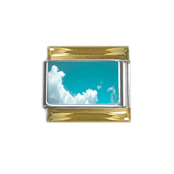 Clouds hd wallpaper Gold Trim Italian Charm (9mm)