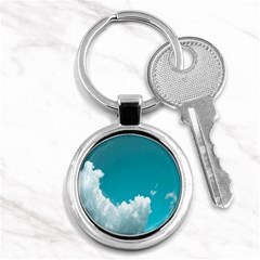 Clouds Hd Wallpaper Key Chain (round) by artworkshop