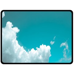 Clouds Hd Wallpaper Fleece Blanket (large) by artworkshop