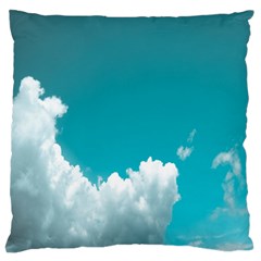 Clouds Hd Wallpaper Large Premium Plush Fleece Cushion Case (one Side) by artworkshop