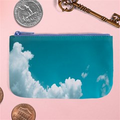 Clouds Hd Wallpaper Large Coin Purse by artworkshop