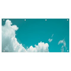 Clouds Hd Wallpaper Banner And Sign 8  X 4  by artworkshop