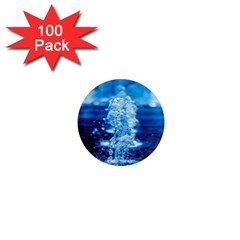 Water Blue Wallpaper 1  Mini Magnets (100 Pack)  by artworkshop