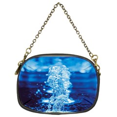 Water Blue Wallpaper Chain Purse (one Side) by artworkshop