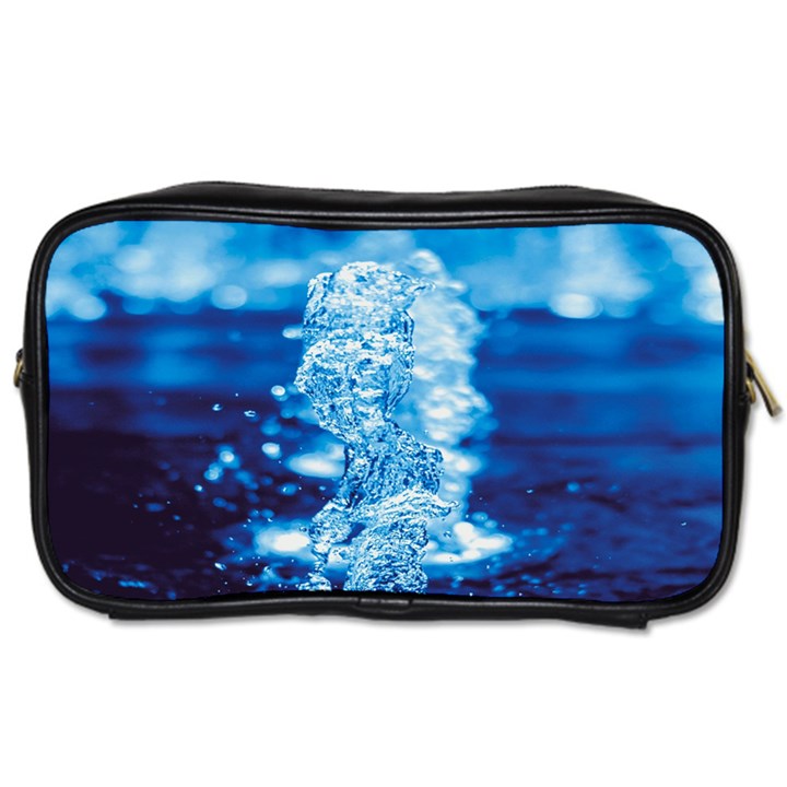 Water Blue wallpaper Toiletries Bag (One Side)