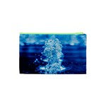 Water Blue wallpaper Cosmetic Bag (XS) Back